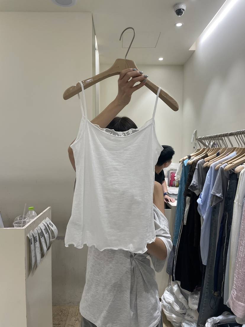 FLOWER-L東大門實拍女士新品推薦休閑時尚真品吊帶背心無袖FLOWER-L吊帶/背心