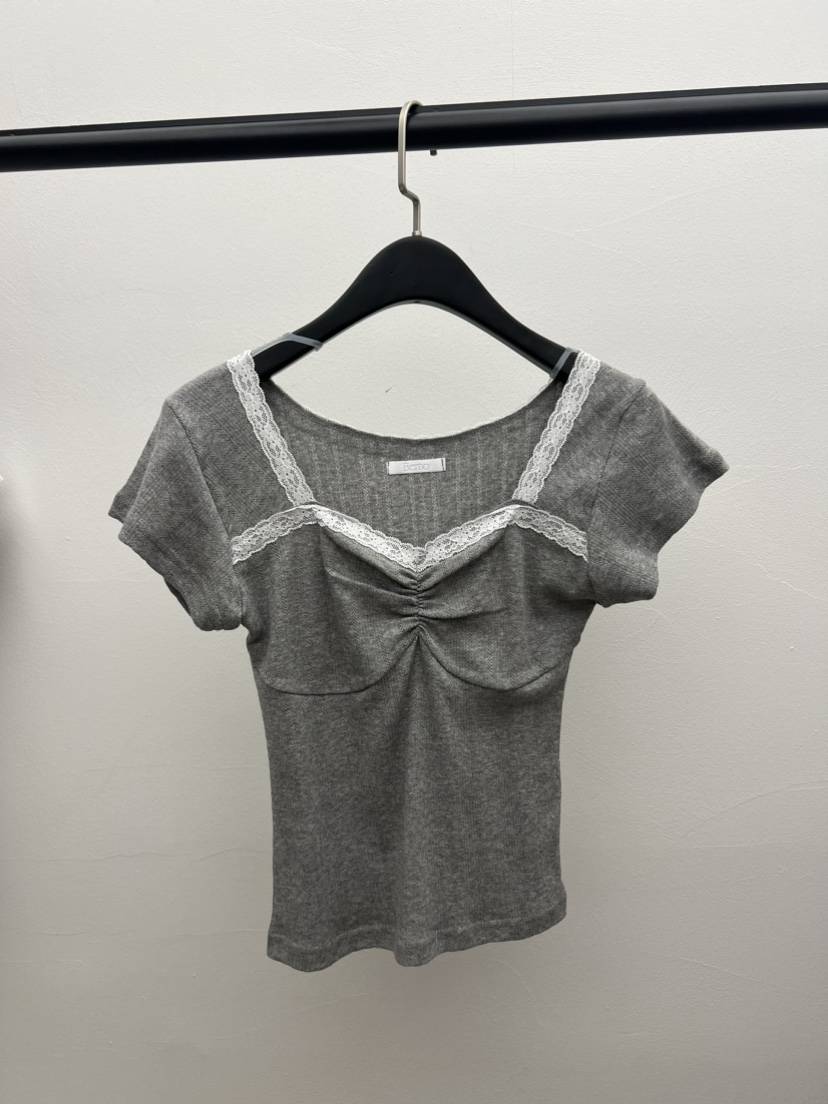 BLACK PIG/BERTO東大門實拍韓國女士新品26夏季熱賣T恤BLACK PIG/BERTOT恤