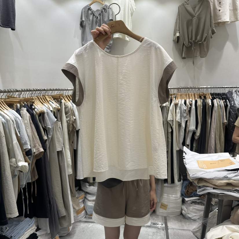 G.I-L韓國直郵女裝新品人氣26夏季推薦時尚休閑襯衫蕾絲衫G.I-L襯衫/蕾絲衫