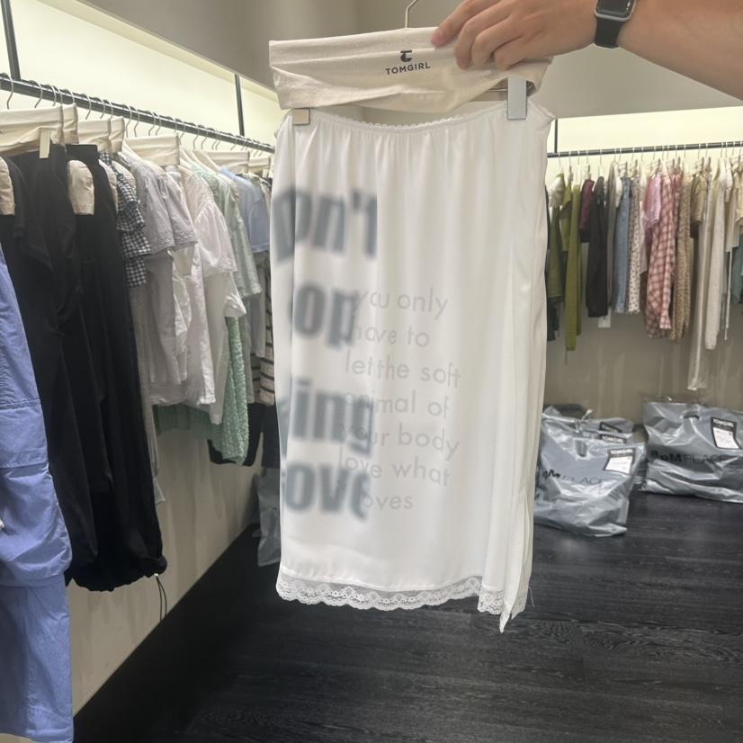 TOMGIRL韓國直郵實拍女裝新款人氣熱賣26夏季半身裙中短裙TOMGIRL半身裙/中短裙