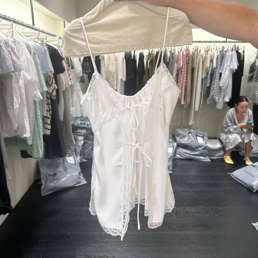 TOMGIRL韓國代購女裝新款26夏季熱賣人氣休閑時尚吊帶背心TOMGIRL吊帶/背心