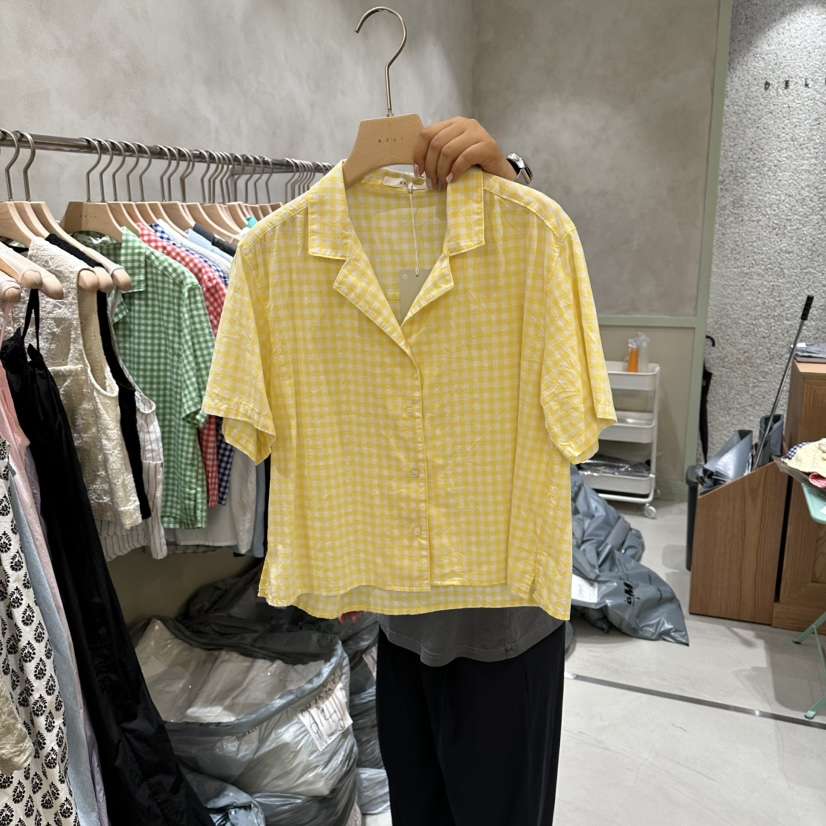 DELI JENNY韓國東大門代購女裝新品休閑人氣推薦襯衫蕾絲衫DELI JENNY襯衫/蕾絲衫