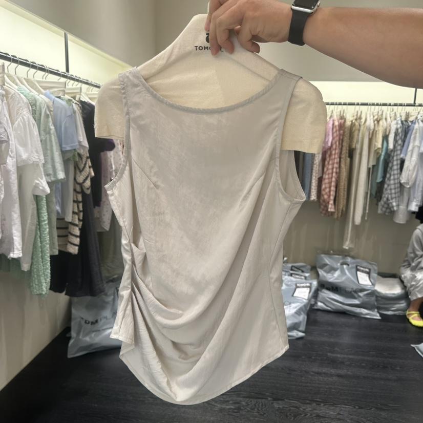 TOMGIRL韓國直郵實拍女士新品人氣休閑推薦時尚熱賣吊帶背心TOMGIRL吊帶/背心