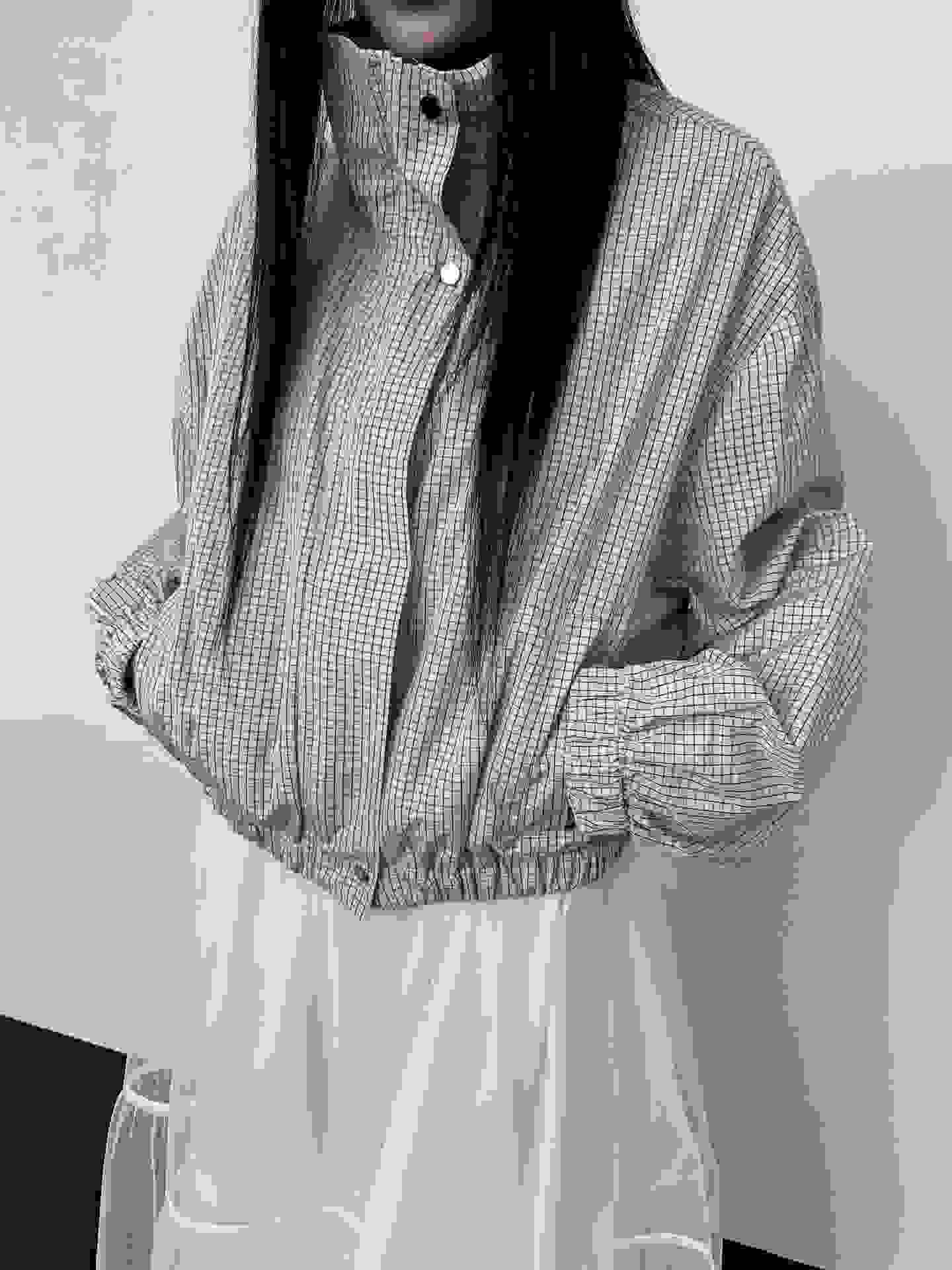 UNSANE東大門實拍韓國女士新款26夏季時尚人氣熱賣休閑夾克UNSANE夾克