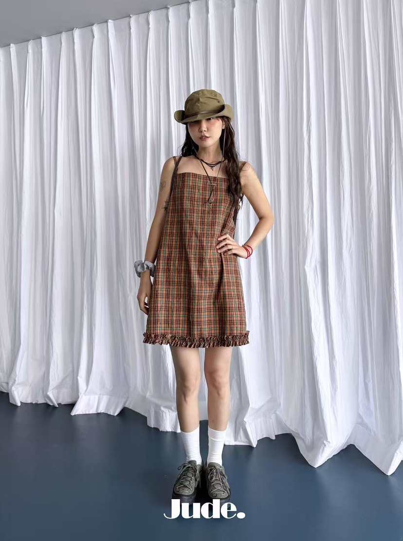 HEYJUDE東大門代購女士新品休閑真品26春夏人氣熱賣連衣裙HEYJUDE連衣裙