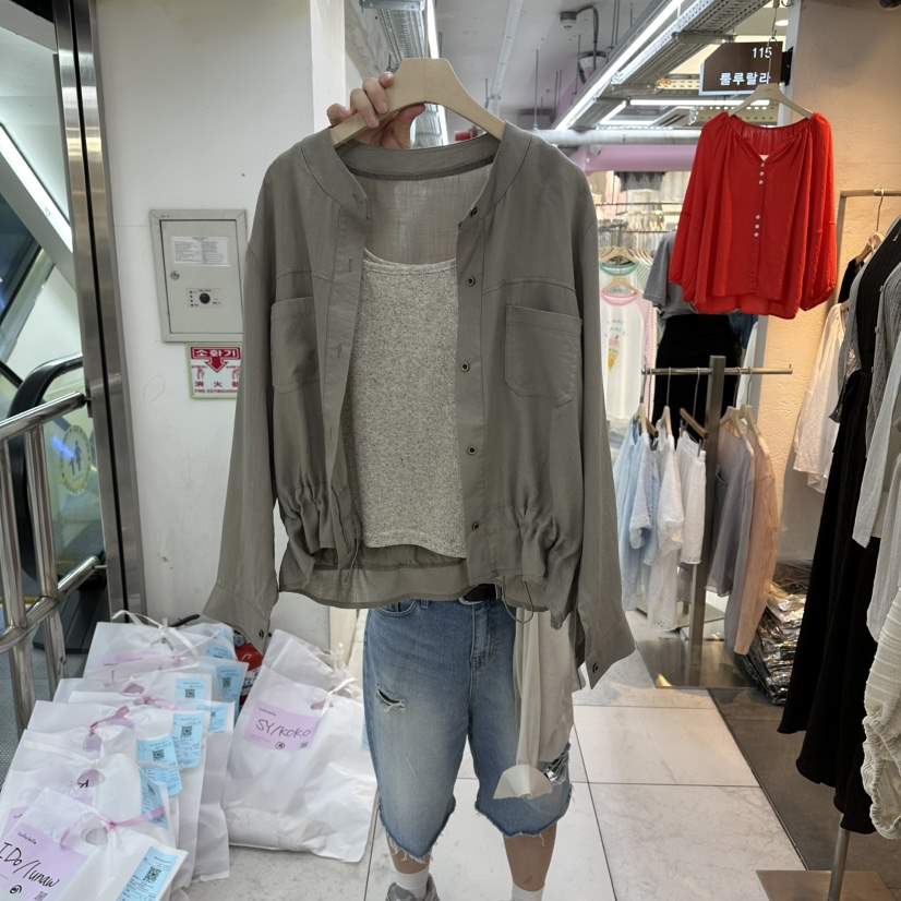 FLYFLY/LULULALLA/LIVE東大門實拍女士新款真品套裝口袋FLYFLY/LULULALLA/LIVE套裝