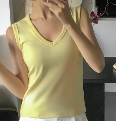 LUNE東大門直郵女裝新款休閑26春夏人氣時尚吊帶背心V領無袖LUNE吊帶/背心