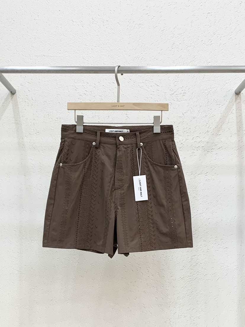 LIGHT AND SALT韓國代購女裝新品26夏季推薦短褲七分褲LIGHT AND SALT短褲