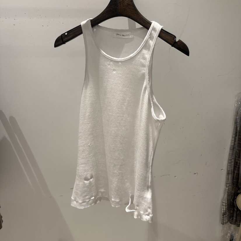 JANE BIRKIN東大門實拍韓國女裝新品人氣推薦吊帶背心無袖JANE BIRKIN設計師品牌吊帶/背心