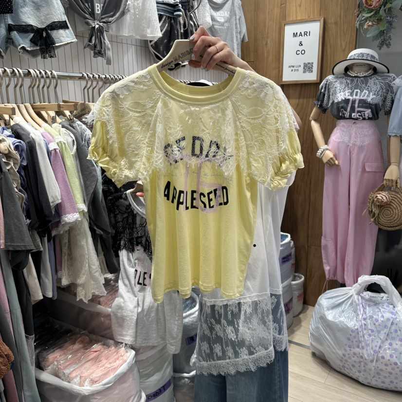 MARI CO韓國代購女裝新款休閑人氣推薦熱賣26夏季時尚T恤MARI COT恤