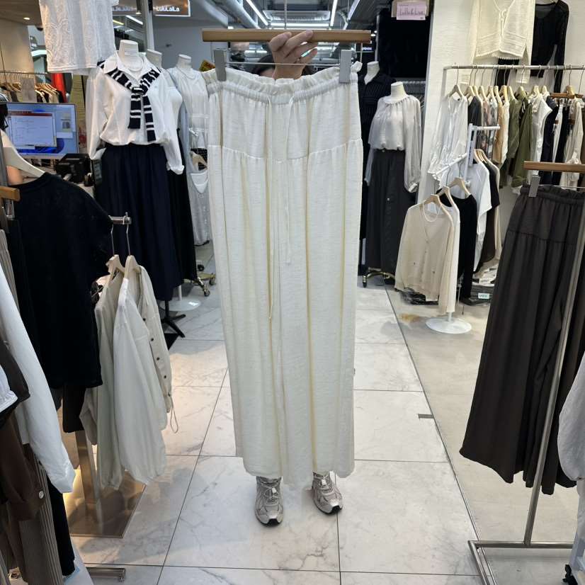 FLYFLY/LULULALLA/LIVE韓國直郵女裝新品熱賣休閑褲荷葉邊FLYFLY/LULULALLA/LIVE休閑褲