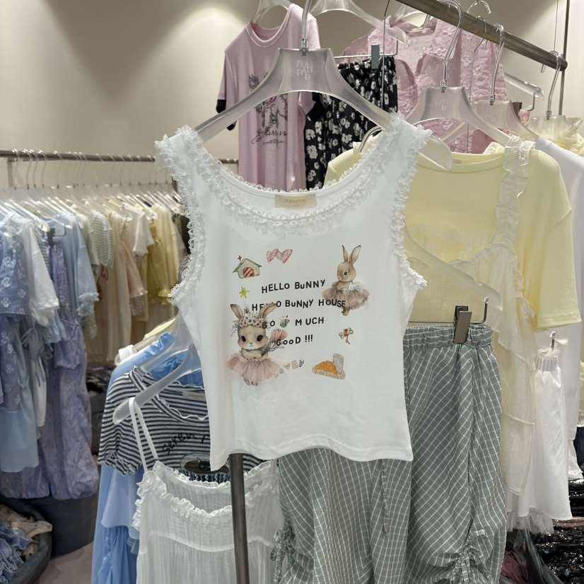 MIMME/LOOKK韓國東大門代購女士新品時尚26夏季吊帶背心MIMME/LOOKK吊帶/背心