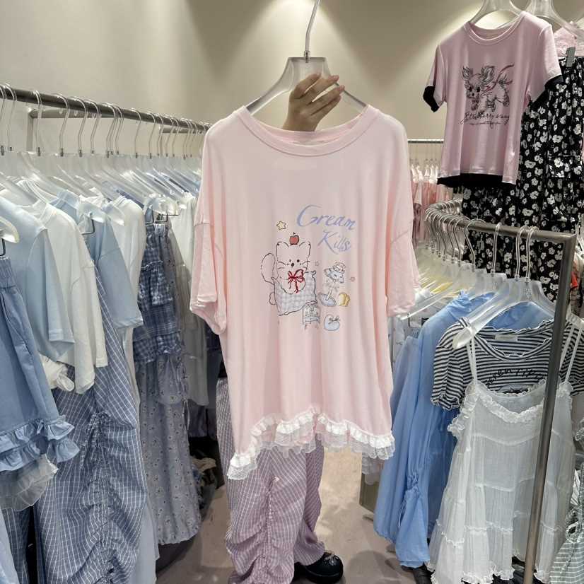 MIMME/LOOKK東大門代購女裝新款推薦職業26春夏時尚休閑T恤MIMME/LOOKKT恤