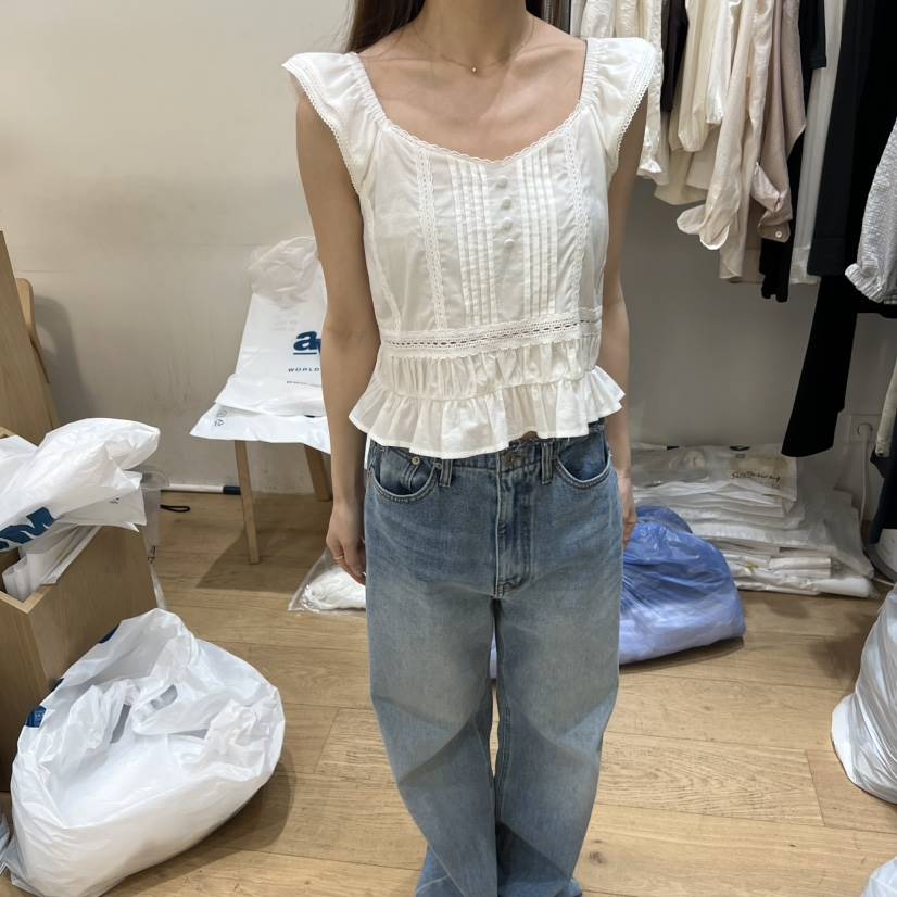 FOREST韓國代購女裝新品休閑推薦26春夏時尚人氣吊帶背心FOREST吊帶/背心