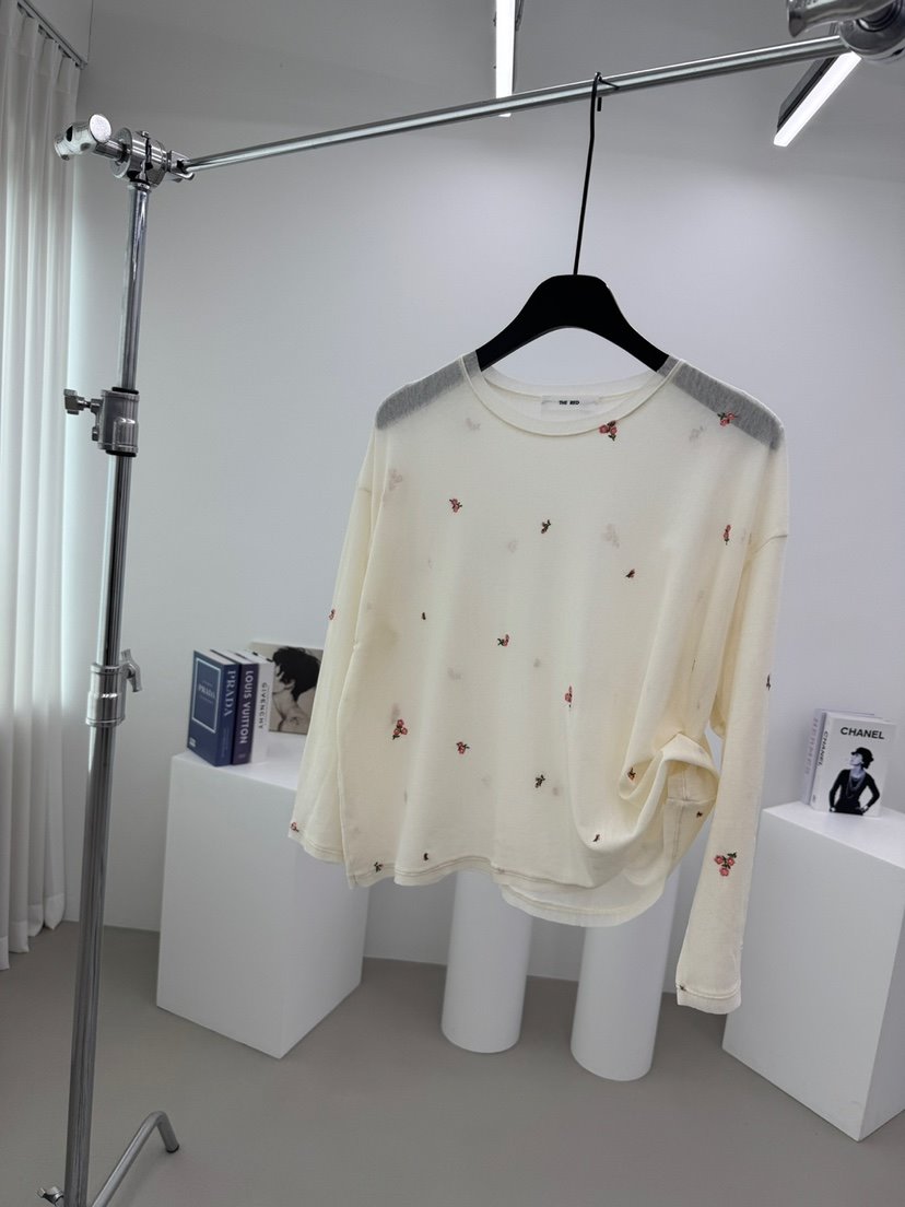 RED-A韓國直郵女裝新品時尚休閑人氣熱賣推薦26夏季長袖T恤RED-A長袖T恤