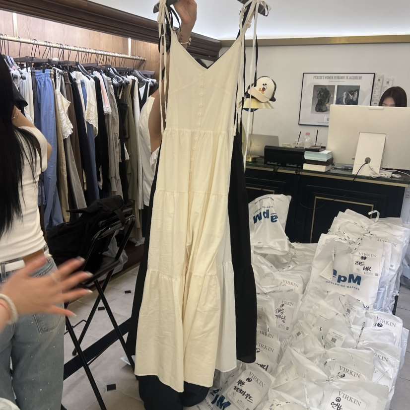 VIRKIN東大門實拍韓國女裝新款熱賣時尚26夏季推薦連衣裙VIRKIN連衣裙