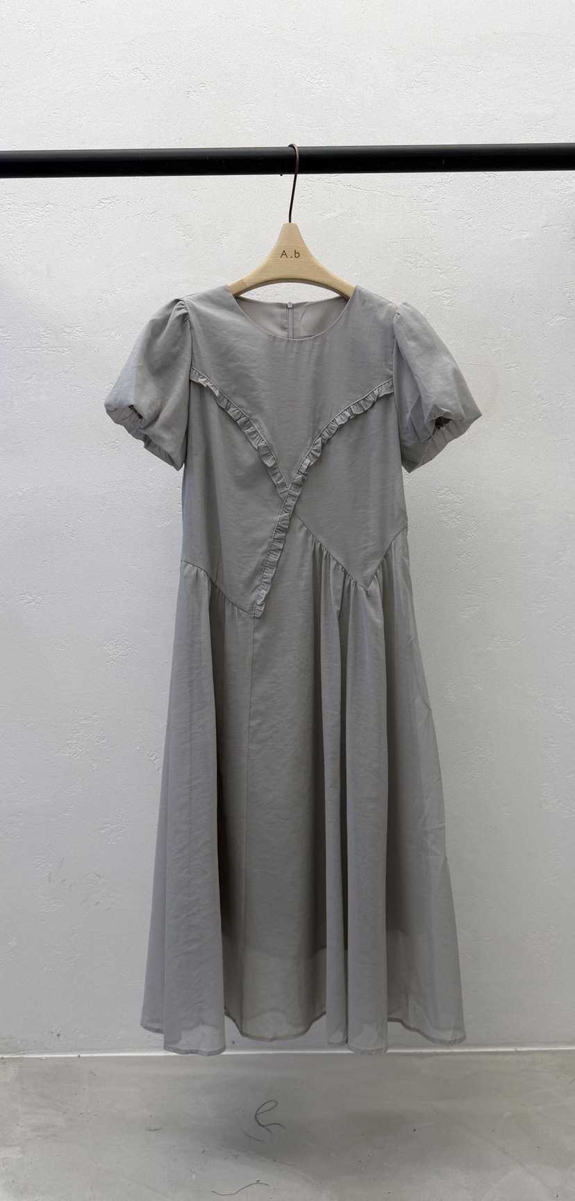 AUTUMN BEIGE-Q韓國直郵女士新品人氣時尚推薦連衣裙褶皺A.b/AUTUMN BEIGE連衣裙