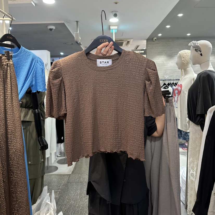 STAR-L韓國直郵女裝新品推薦休閑熱賣時尚26夏季真品T恤STAR-LT恤