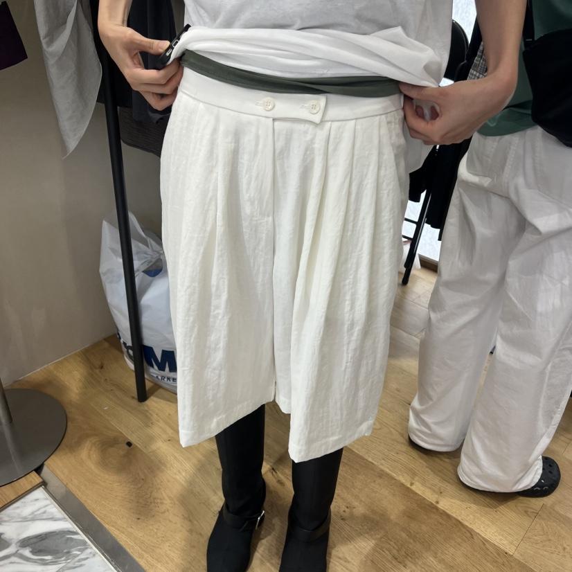 FLAT韓國代購女裝新款26夏季真品休閑熱賣人氣推薦時尚短褲FLAT短褲