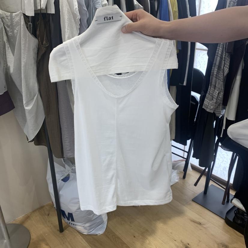 FLAT東大門代購女士新款熱賣推薦真品26夏季吊帶背心無袖FLAT吊帶/背心