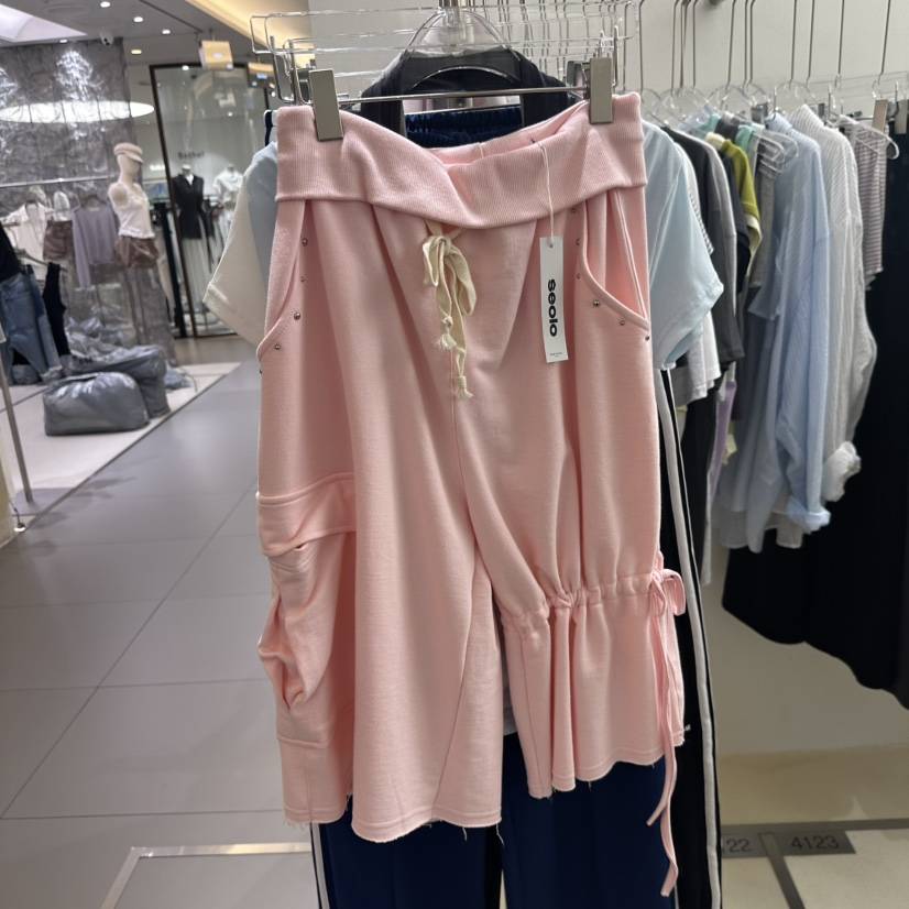 SEOLO東大門實拍女裝新品26夏季人氣休閑真品熱賣推薦短褲Seolo seoul短褲
