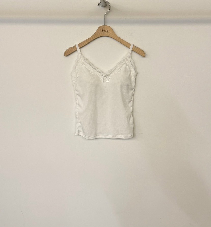 TWENTY FOUR SEVEN24-7東大門代購女士新品真品吊帶背心蕾絲無袖鵝TEWNTY FOUR SEVEN24-7吊帶/背心