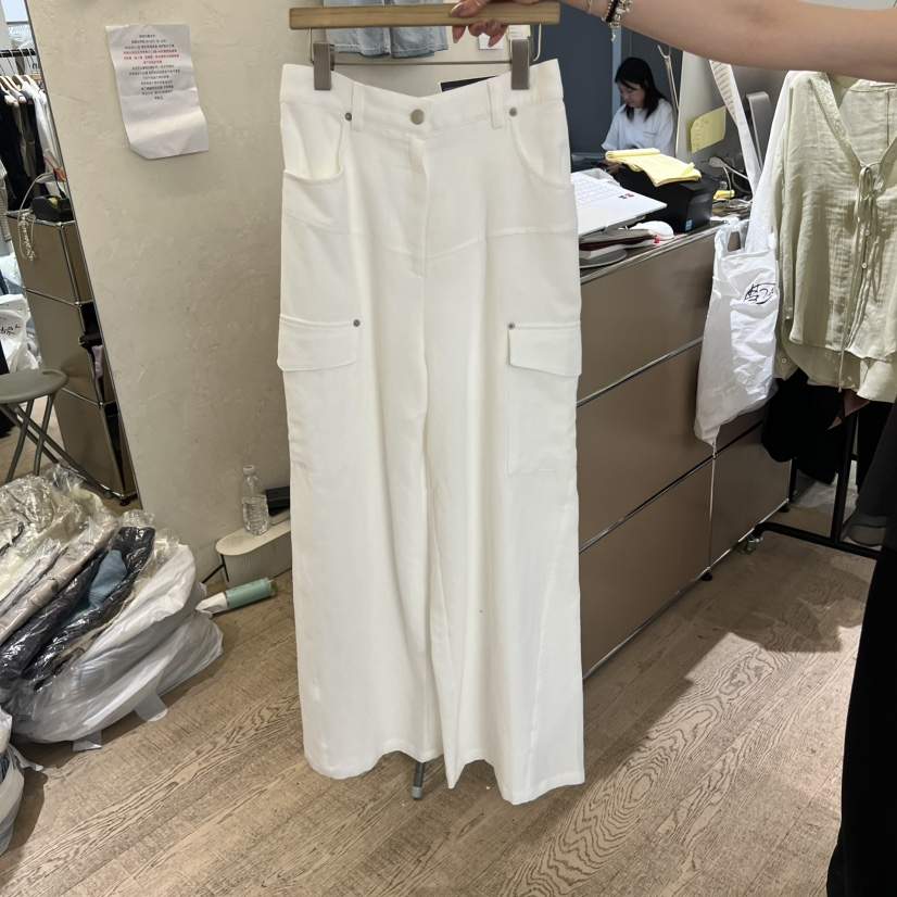 W AND J韓國代購女裝新品休閑26夏季時尚推薦真品休閑褲W AND J休閑褲