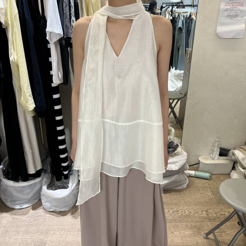 W AND J東大門直郵女裝新品26夏季真品推薦吊帶背心V領W AND J吊帶/背心