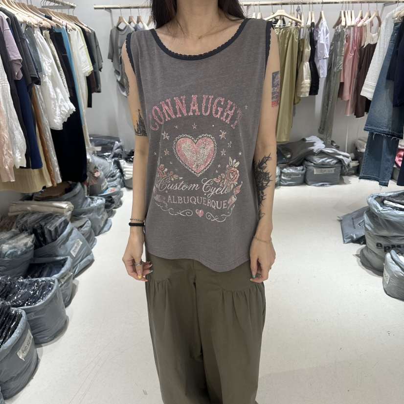 CONNAUGHT/DAILYJUD東大門直郵女裝新款真品時尚吊帶背心CONNAUGHT/DAILYJUD吊帶/背心