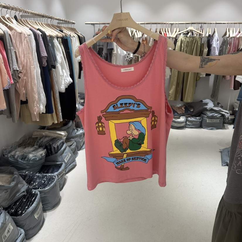 CONNAUGHT/DAILYJUD東大門實拍女士新品人氣時尚吊帶背心CONNAUGHT/DAILYJUD吊帶/背心