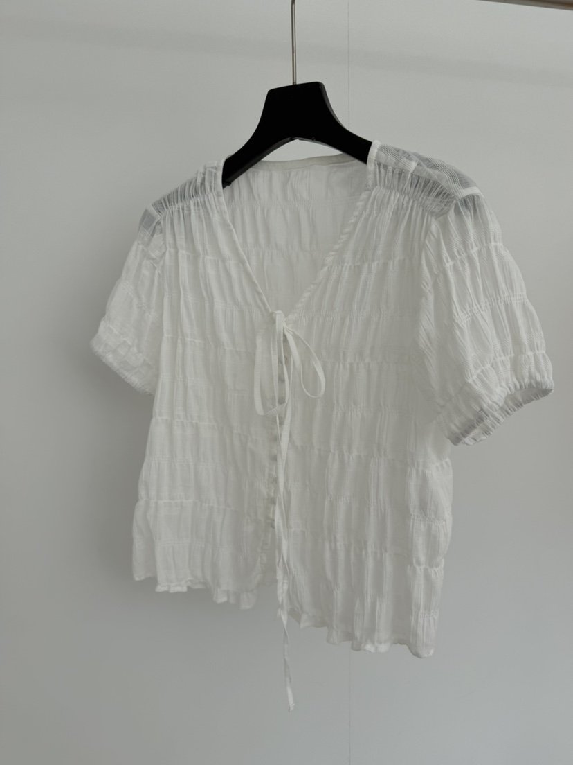 LE AVE韓國代購女裝新品真品時尚26夏季休閑熱賣襯衫蕾絲衫LE AVE襯衫/蕾絲衫