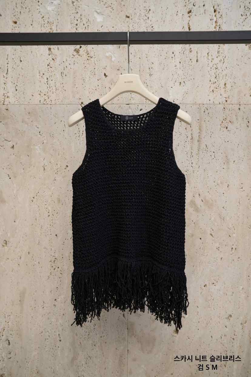 BLOSSOM韓國代購女士新品26夏季時尚人氣吊帶背心針織無袖BLOSSOM吊帶/背心