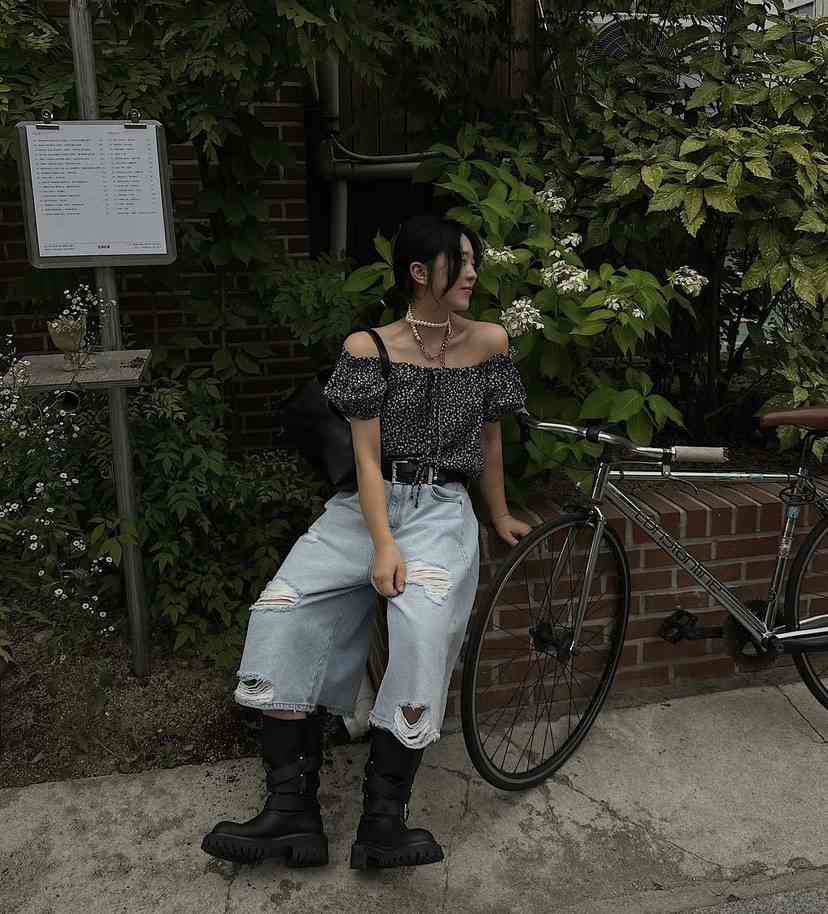 OKIE東大門實拍女士新品推薦真品時尚人氣休閑26夏季短褲破洞OKIE短褲