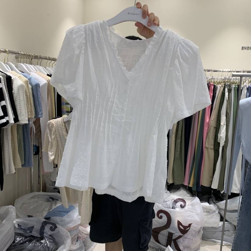 ENDOLPHIN東大門代購女裝新款真品人氣時尚休閑襯衫蕾絲衫ENDOLPHIN襯衫/蕾絲衫