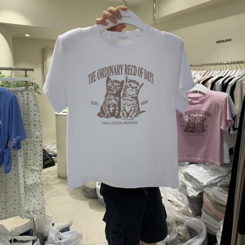 ENDOLPHIN東大門代購女士新品人氣26夏季熱賣推薦真品T恤ENDOLPHINT恤