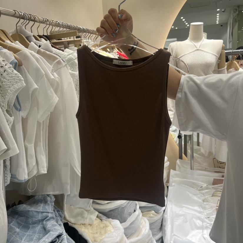 LAVIEU東大門代購女裝新品真品熱賣推薦26夏季吊帶背心無袖LAVIEU吊帶/背心