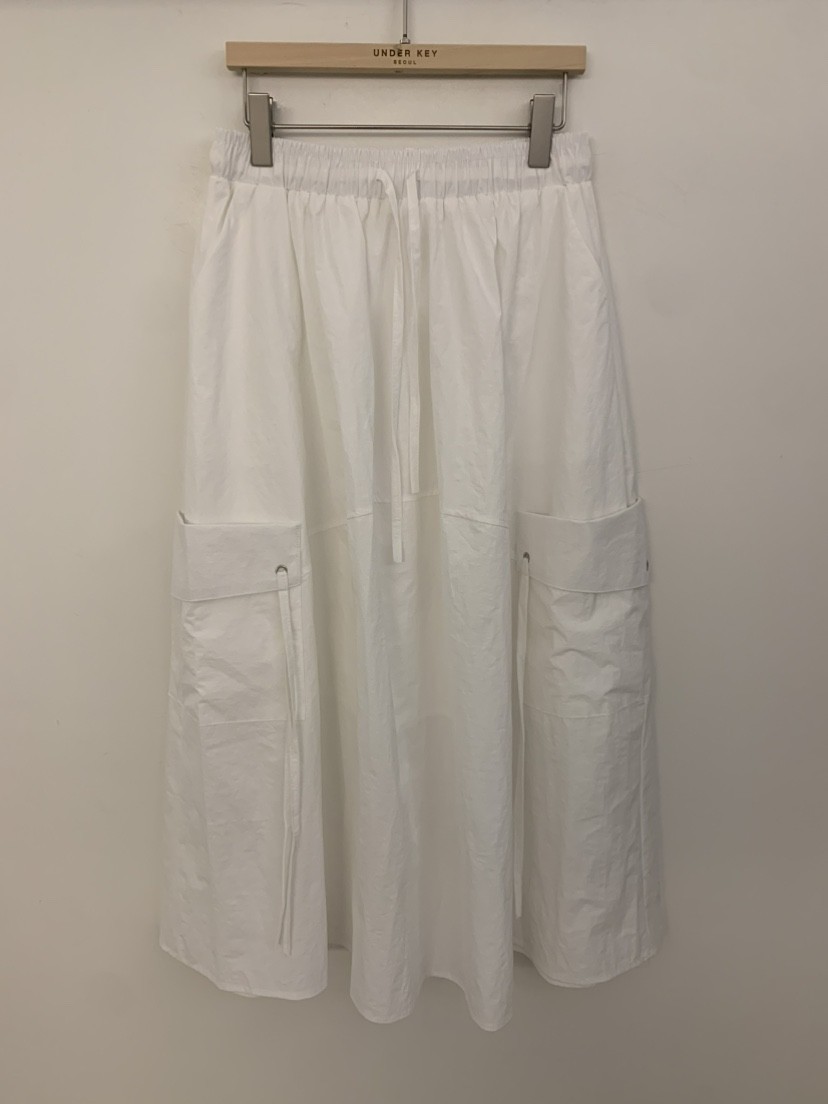 UNDER KEY韓國直郵女裝新品真品人氣推薦熱賣26夏季長裙口袋UNDER KEY長裙