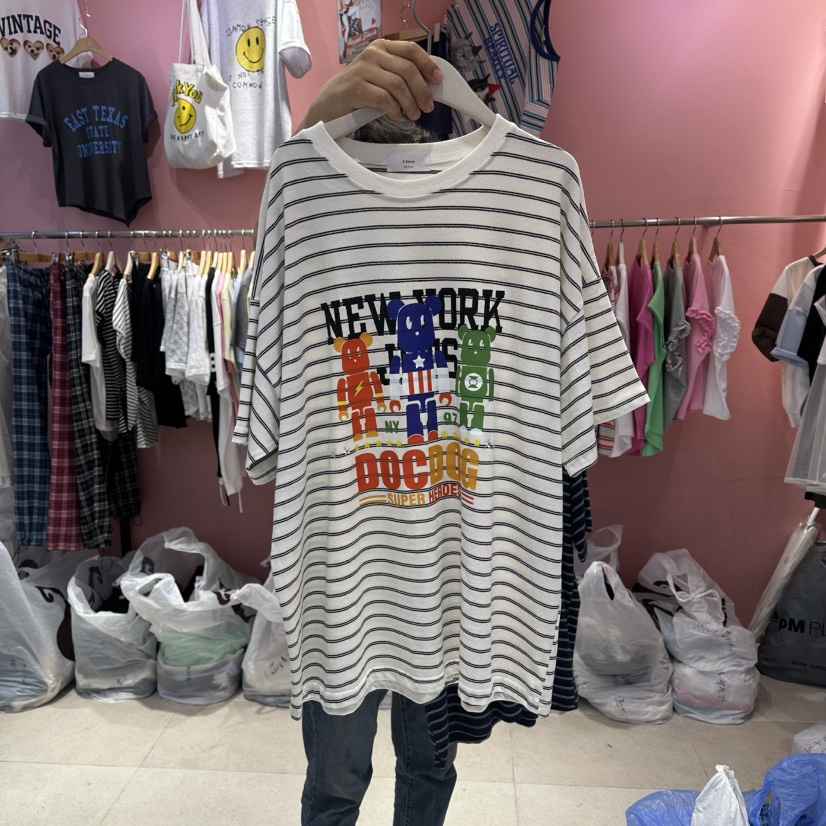 K STORY韓國直郵女裝新品人氣時尚26春夏真品休閑熱賣T恤K STORYT恤
