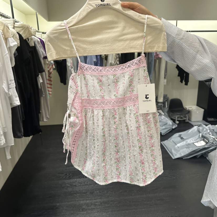 TOMGIRL東大門直郵女裝新品真品人氣26夏季休閑熱賣吊帶背心TOMGIRL吊帶/背心