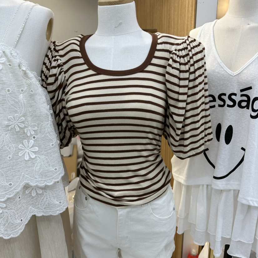 SAGE BRUSH東大門代購女士新品職業26春夏推薦真品人氣T恤SAGE BRUSHT恤