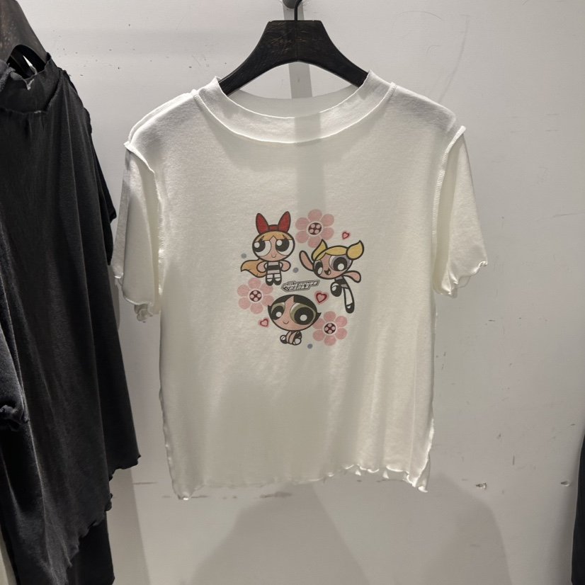 JANE BIRKIN東大門代購女士新品人氣時尚熱賣職業26春夏T恤JANE BIRKIN設計師品牌T恤