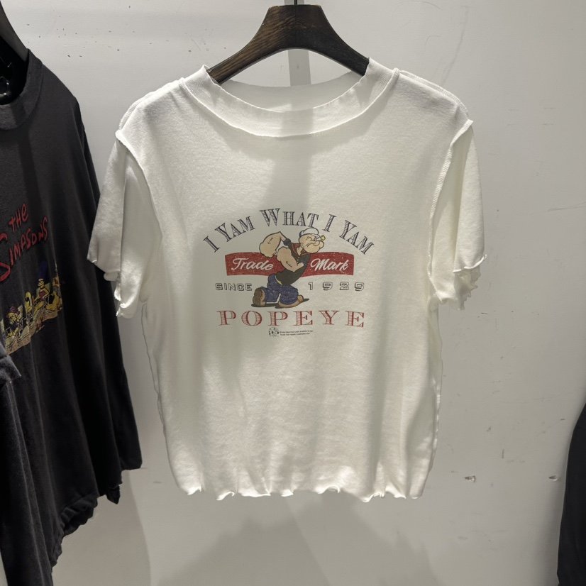 JANE BIRKIN東大門直郵女士新款真品職業人氣T恤大力水手JANE BIRKIN設計師品牌T恤