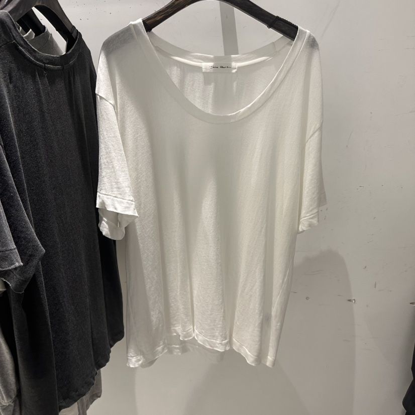 JANE BIRKIN韓國代購女士新品真品時尚休閑推薦26春夏T恤JANE BIRKIN設計師品牌T恤
