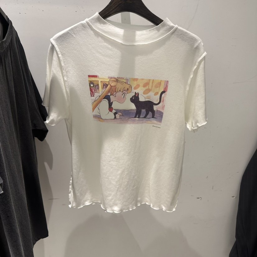 JANE BIRKIN東大門直郵女裝新品職業時尚26春夏人氣熱賣T恤JANE BIRKIN設計師品牌T恤