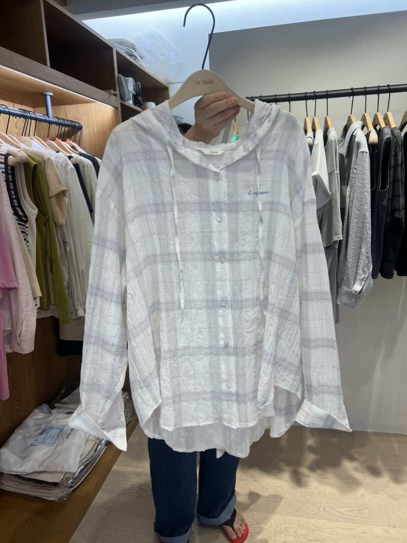 HI YANN韓國直郵女裝新品職業26春夏人氣熱賣襯衫蕾絲衫HI YANN襯衫/蕾絲衫