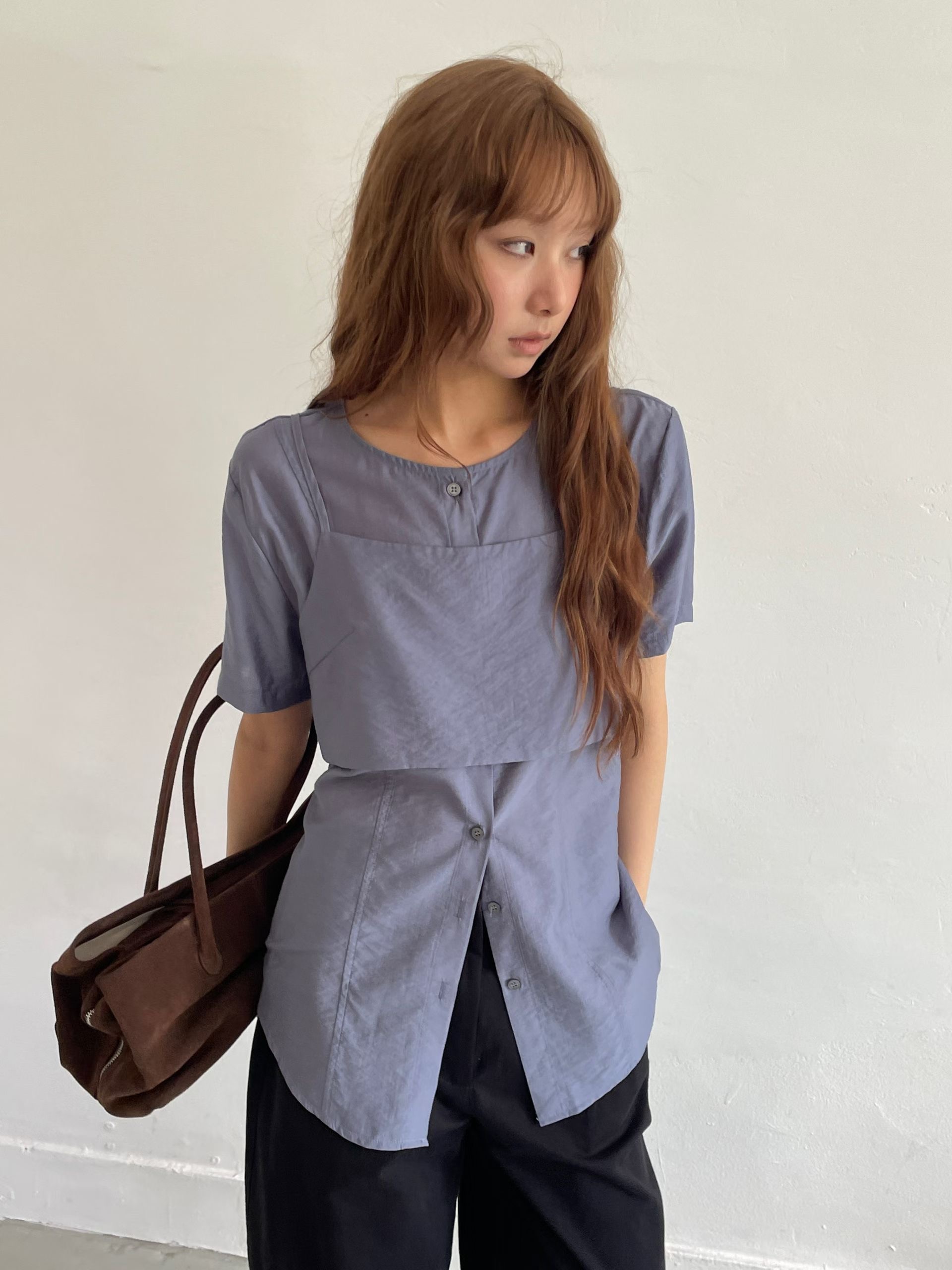 AWESOME-ot東大門實拍女士新品休閑26春夏真品人氣熱賣套裝AWESOME-ot套裝