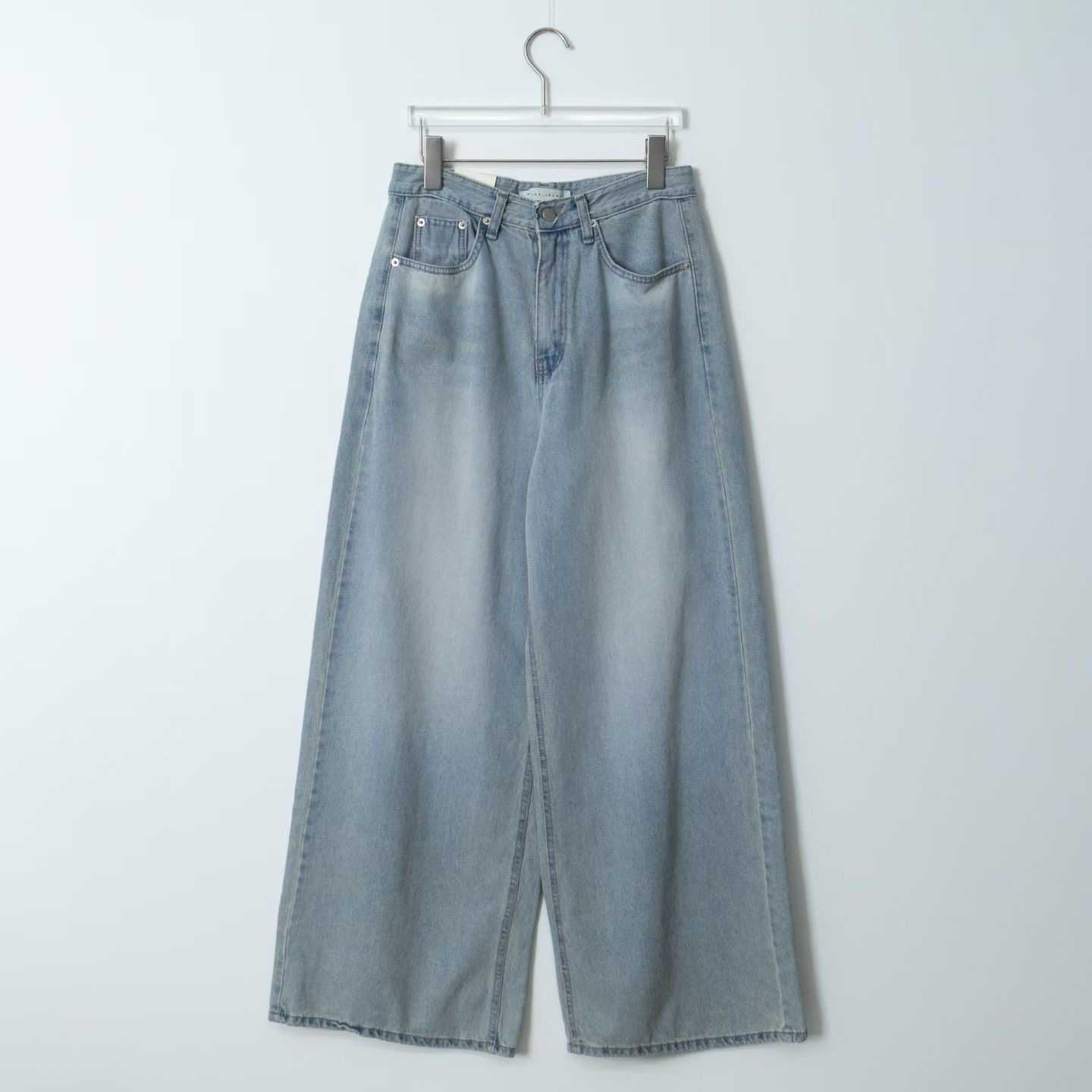 MISSJEAN東大門代購女士新品時尚人氣休閑26春夏真品牛仔褲MISSJEAN牛仔褲