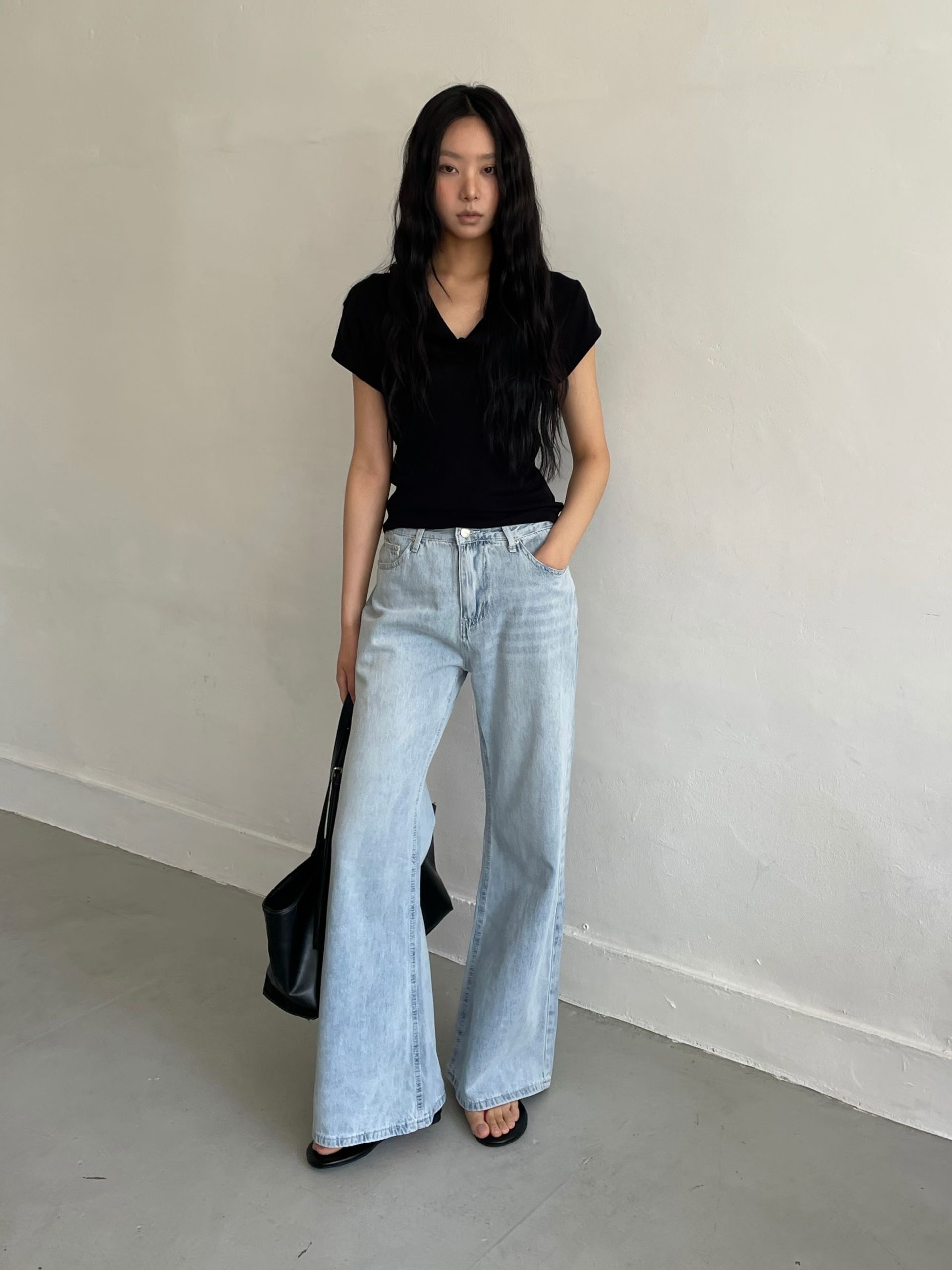 MISSJEAN東大門直郵女士新款人氣職業時尚真品推薦牛仔褲MISSJEAN牛仔褲