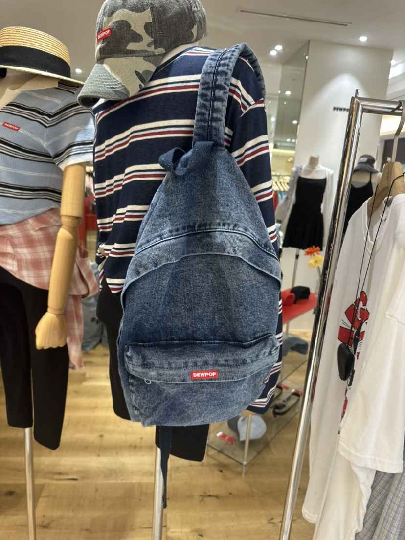 DEWPOP韓國直郵女士新款休閑人氣推薦26夏季真品雙肩背包DEWPOP雙肩背包