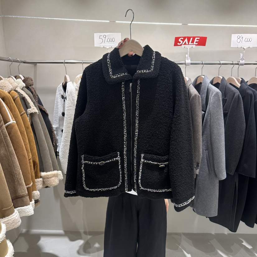 Color B東大門直郵女裝新款職業人氣休閑時尚熱賣短款大衣Color B短款大衣